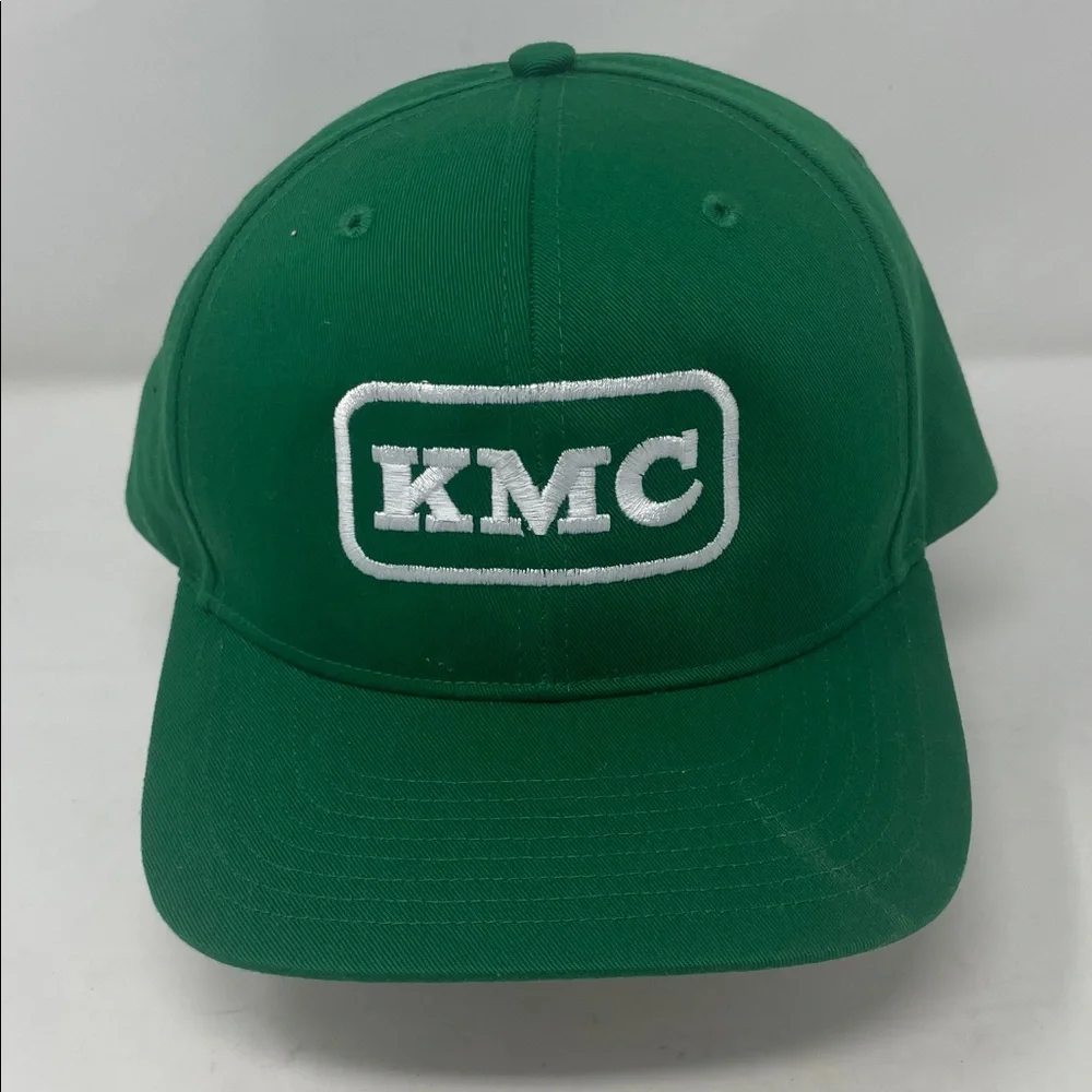 Richardson Green & White KMC Logo Cap Like New Condition